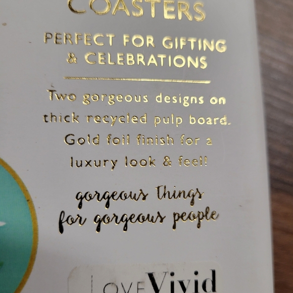 Wine Time Finally Drink Me Coasters Set of 8 New - Picture 6 of 8